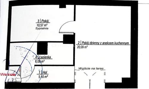 SOŁACZ- APARTAMENT Z TARASEM 68M2 SUPER OKAZJA 