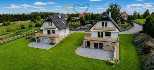 Dwa domy całoroczne z linią brzegową 95m 