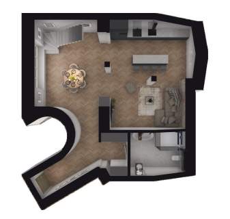 DWUPOZIOMOWY APARTAMENT - UL. WENECJA - 129,06 M2