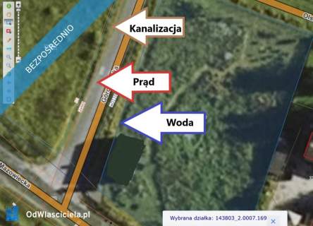45 min od Warszawy PKP, A2, S8 , CPK 25 min., dz. budowlana 1700m,