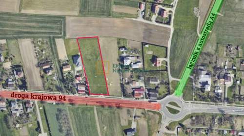 Działka przy drodze 94, pozwolenie na budowę hali 