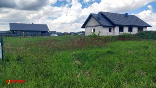 Mierzynek działka budowlana 1268 m2 spokojna okolica