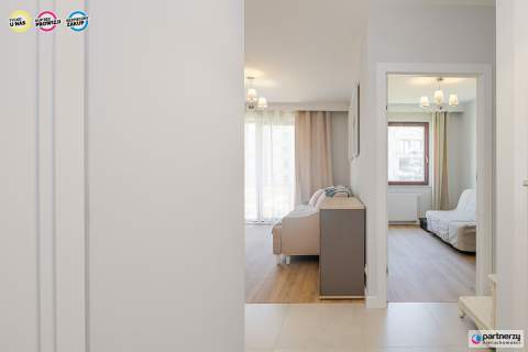 2 pokoje, Lawendowe Wzgórze, balkon 