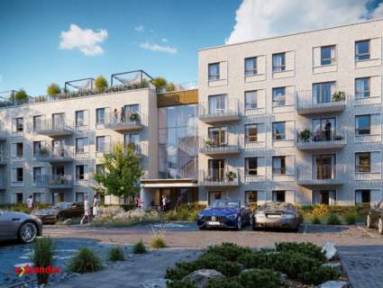 Dwupoziomowy apartament z antresolą 112 m balkon