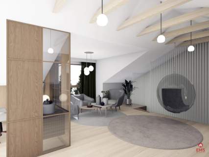 Apartament z antresolą