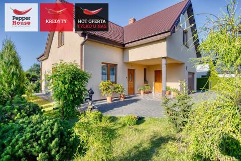 Dom wolnostojący 145 m z garażem Rożno-Parcele