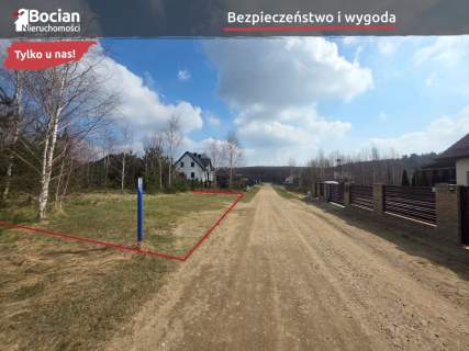 Płaska uzbrojona działka Dobry dojazd Szemud