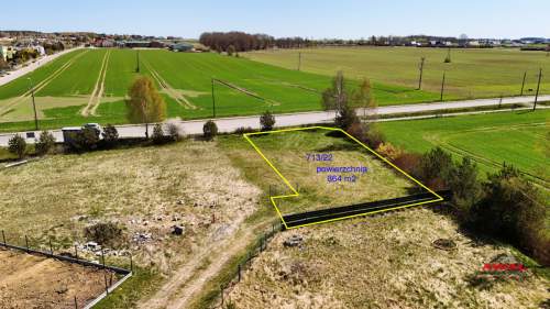 Działka budowlana 3,5 km od morza, Mieroszyno