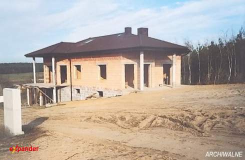 Dom willa do skończenia nad jeziorem Anastazewo duża działka...