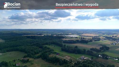 Malownicza działka pod zabudowę - Łapino 