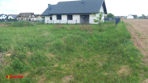 Mierzynek działka budowlana 1268 m2 spokojna okolica