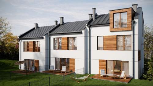 Dom z Poddaszem 148,55 m2, Siedlce