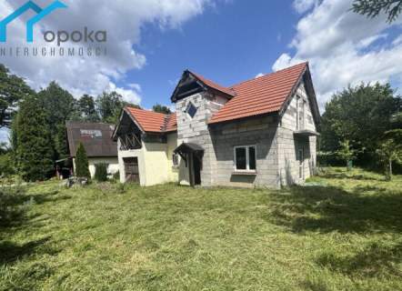 Na sprzedaż - działka z rozpoczętą budową domu jednorodzinnego