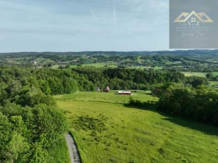 Widokowa działka na panoramę gór