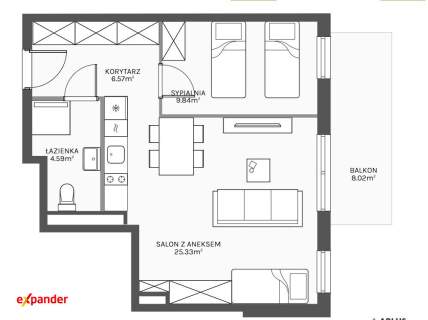 Apartament inwestycyjny 600 m od morza