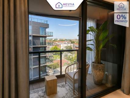 Luksusowe studio 42 m balkon pod klucz