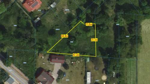 Działka budowlana pod lasem Koszęcin 984m2