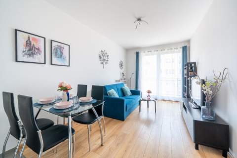 Apartament z 1 sypialnią, Długa Grobla 8/22