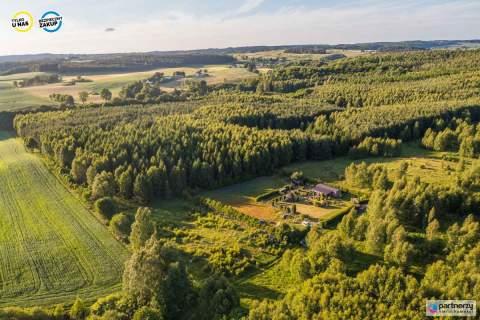 Duża działka w pięknej i spokojnej okolicy