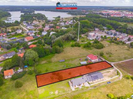 Duża działka w Pile o pow 2519 m2
