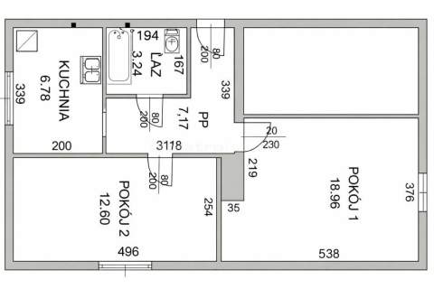 Mieszkanie na sprzedaż, 52,53 m2, Bytom