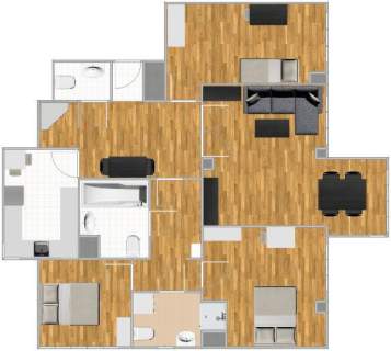 4 pokoje, 116m2, opcja BIURO- Grzybowska 2/Centrum