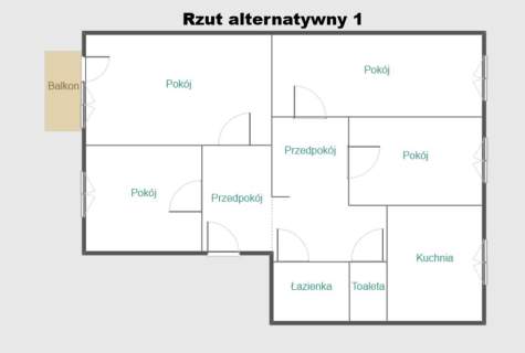 przestronne, balkon, świetna lokalizacja