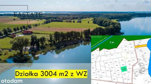 Super działka w Harszu- udział w plaży 