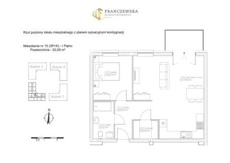 Mieszkanie 3 pokojowe deweloperskie