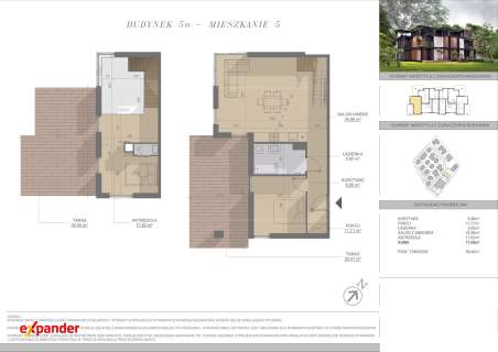 APARTAMENTOWIEC 2 POKOJE ANTRESOLA I 2 BALKONY