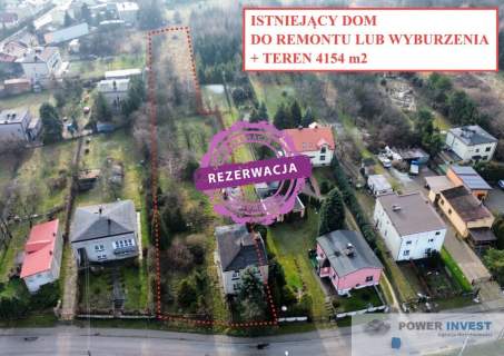 DOM 2 DZIAŁKI/ PONAD 4100m2 / SUPER CENA