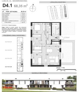 Apartament z ogródkiem i garażem dwustanowiskowym