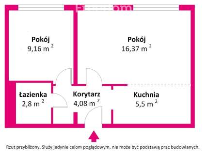 Mieszkanie 2 pokoje obok Politechniki Poznańskiej