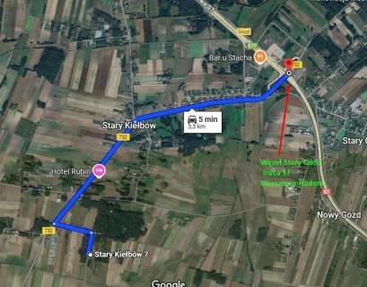 Działka budowlana na sprzedaż, 2031 m2, Stary Kiełbów