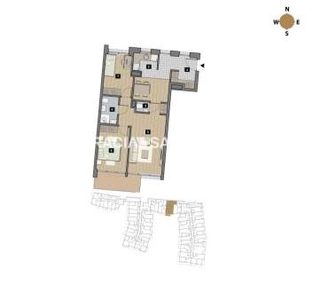 Dostępne mieszkania od 25m2 do 63m2. 