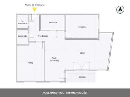 80m2 - 3pok, garaż, nowe budownictwo - Kołobrzeg