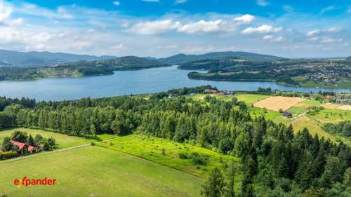 przy Lesie-na Wzgórzu-550m od Jeziora Mucharskiego