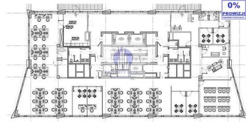 Wola lokal biurowy 644m2 do podnajmu