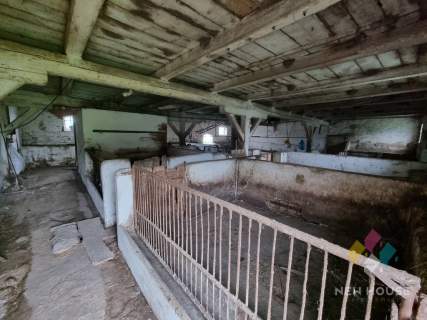 Działka z budynkiem gospodarczym 500 m2