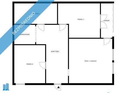Apartamentowiec Perkuna 3pok Loggia Garaż