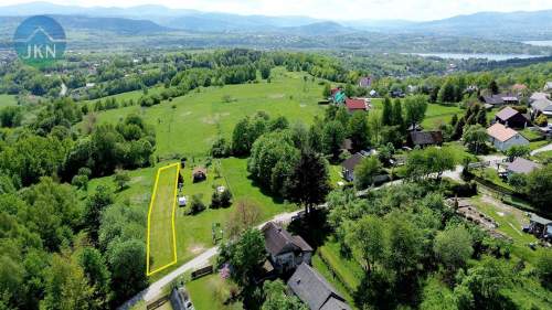 Działka budowlana na sprzedaż, 580 m2, Żywiec