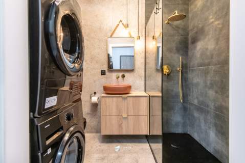 Apartament Modern Retro z dużym tarasemm Podolany