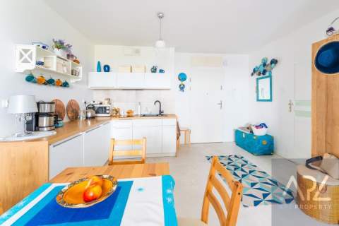 Dwupokojowy apartament 44,43m2 z widokiem na rzekę 