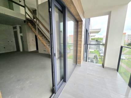 Dwupoziomowy apartament z tarasem na dachu