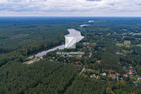 Santoczno,, działka budowlana 1489 mkw przy lesie
