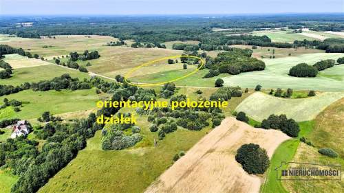 Działki na uboczu wsi, sprzedaż na raty bez banku.