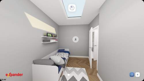 JAR 3 POKOJE 62,50 m2 Z ANTRESOLĄ 2 BALKONY