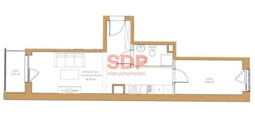 2 pokoje lub biuro w centrum Premium Inwestycja