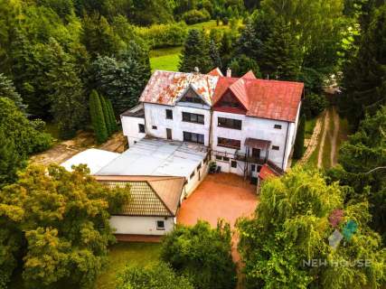 Dom i zabudowania na 1,19 ha działce ok. Olsztyna