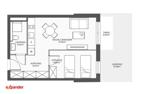 Apartament inwestycyjny 600 m od morza